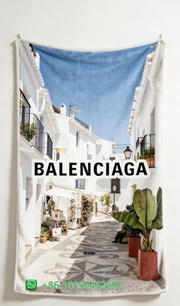 Balenciaga Throw Blankets